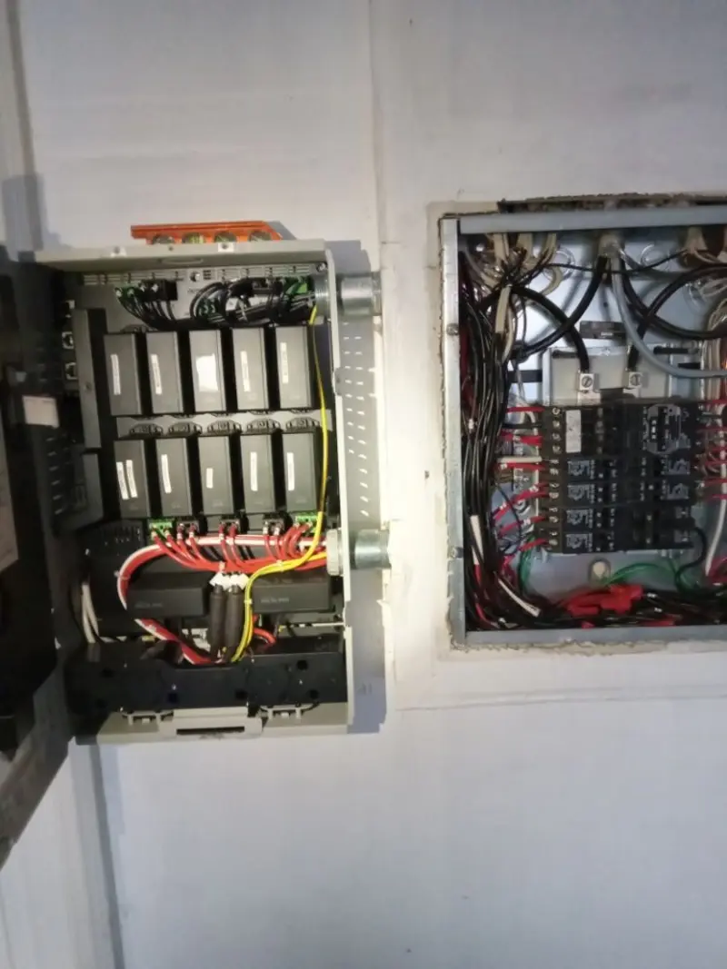Electrical panel upgrade completed for Carbon Monoxide Detector Installation in Bellefontaine Neighbors